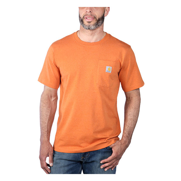 Carhartt Workwear pocket t-shirt marmalade heather