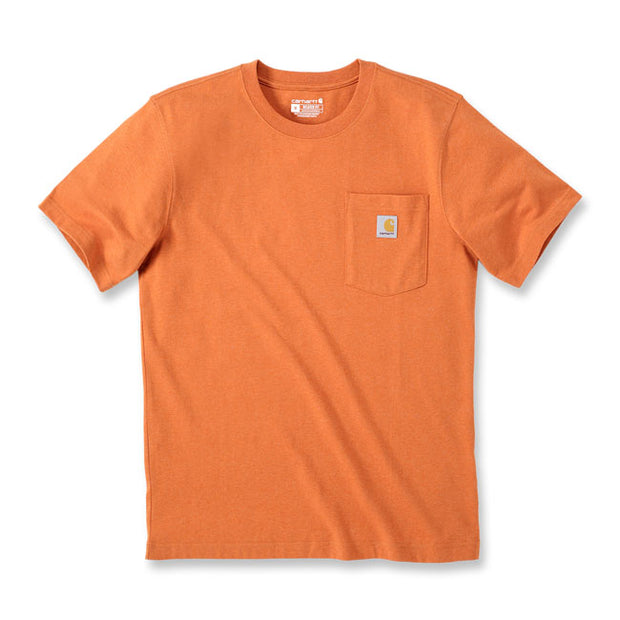 Carhartt Workwear pocket t-shirt marmalade heather