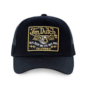 Von Dutch Heritage cap square patch eyes gold/black