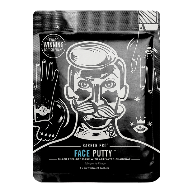 FACE PUTTY PEEL-OFF MASK WITH ACTIVATED CHARCOAL