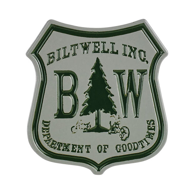 Biltwell enamel pin Good times green/grey