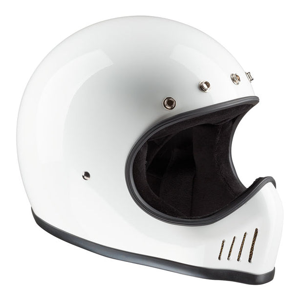Bandit Historic Motocross helmet white