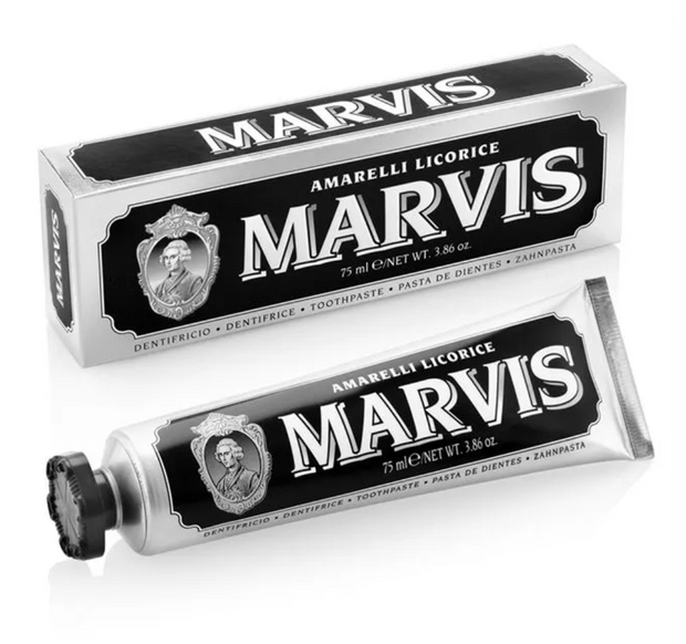 Marvis Amarelli Licorice Mint Toothpaste 85ml