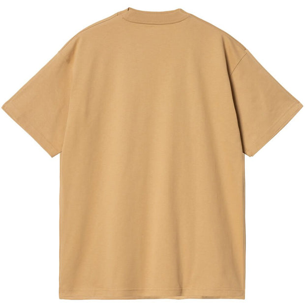 Carhartt WIP Mens Strange Screw T-Shirt - Dusty Hamilton Brown