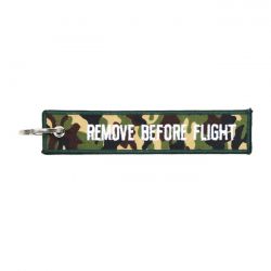 REMOVE BEFORE FLIGHT KEYCHAIN