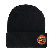 Santa Cruz Classic Dot beanie black