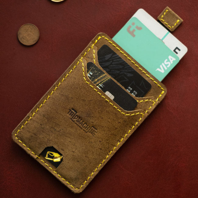 Trip Machine Wiberg cardholder Tobacco
