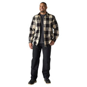 Carhartt Plaid long sleeve shirt oat milk