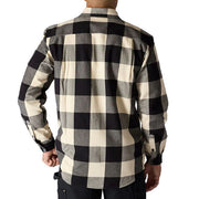 Carhartt Plaid long sleeve shirt oat milk
