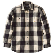 Carhartt Plaid long sleeve shirt oat milk