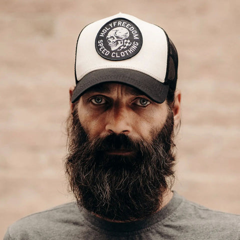 Holy Freedom Skull Cap cap black/off white