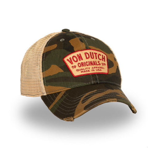 Von Dutch Mac cap camo