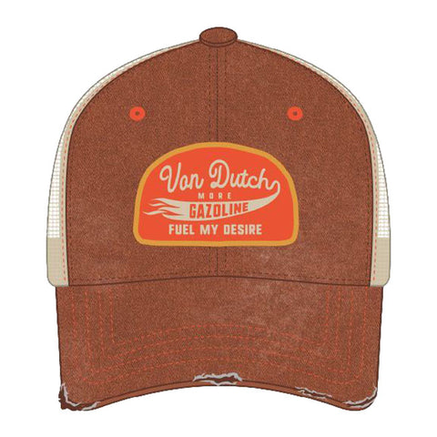 Von Dutch Mac Gazoline cap brown