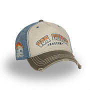 Von Dutch Retro Skull cap blue/green