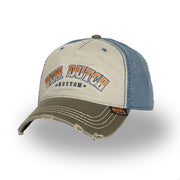 Von Dutch Retro Skull cap blue/green