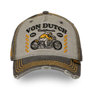 Von Dutch Retro Cafe Racer cap black