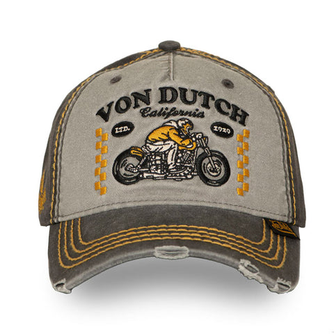 Von Dutch Retro Cafe Racer cap black