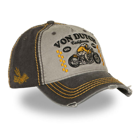 Von Dutch Retro Cafe Racer cap black