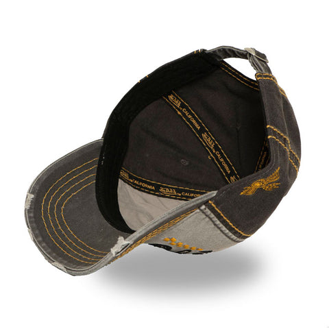 Von Dutch Retro Cafe Racer cap black