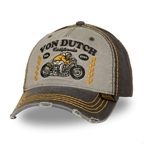 Von Dutch Retro Cafe Racer cap black