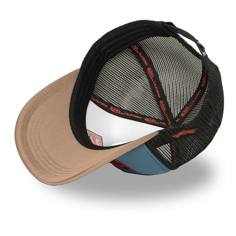 Von Dutch Foam Sun cap blue/brown