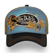 Von Dutch Patches Tiger 2 cap blue