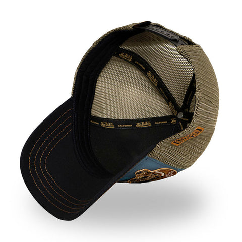Von Dutch Patches Tiger 2 cap blue