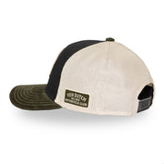 Von Dutch Semi-Curved Skull cap black/green/white