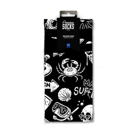 American socks Siginature Hella Hot socks black
