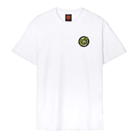Santa Cruz Roskopp Screaming Target t-shirt white
