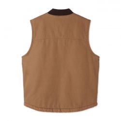 Dickies Duck Canvas vest stone washed brown duck