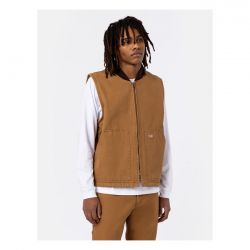 Dickies Duck Canvas vest stone washed brown duck