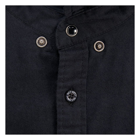 Biltwell Blackout flannel shirt black