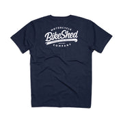 Bike Shed Company T-shirt navy