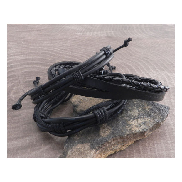 Amigaz Cord 3 pack Adjustable Braceletes
