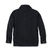 Carhartt Fleece Lined denim shirt jac black
