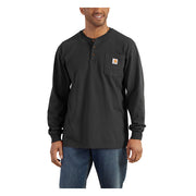 Carhartt Henley longsleeve black