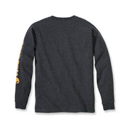 Carhartt Logo long sleeve carbon heather
