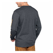 Carhartt Logo long sleeve carbon heather