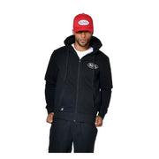 Von Dutch Logo zip hoodie black