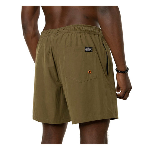 Von Dutch Logo swimshort kaki