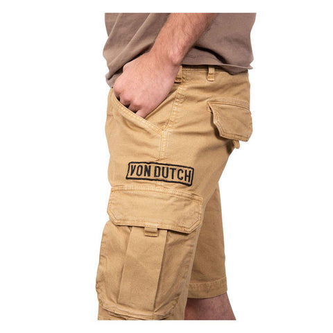 Von Dutch Cargo short canvas beige