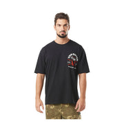 Von Dutch Print chest t-shirt black