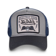 Von Dutch Heritage cap square patch blue