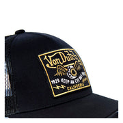 Von Dutch Heritage cap square patch eyes gold/black