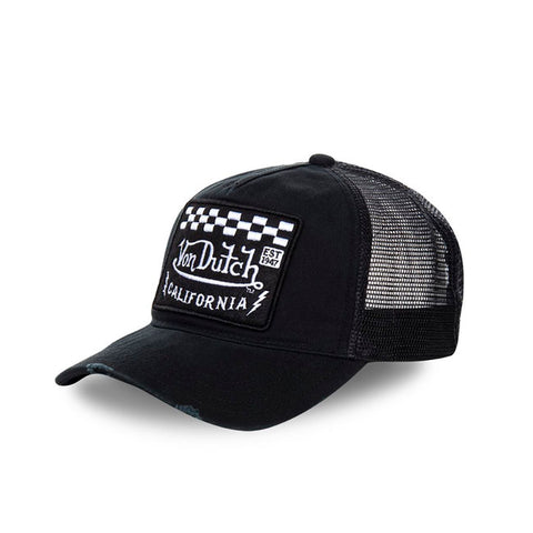 Von Dutch Heritage cap square patch racer/black