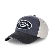 Von Dutch Permament cap denim, white, anthracite denim