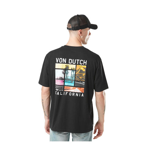 Von Dutch Wide t-shirt black