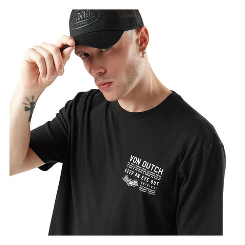 Von Dutch Wide t-shirt black