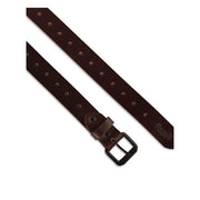 Trip Machine Belt Single pin tobacco brown